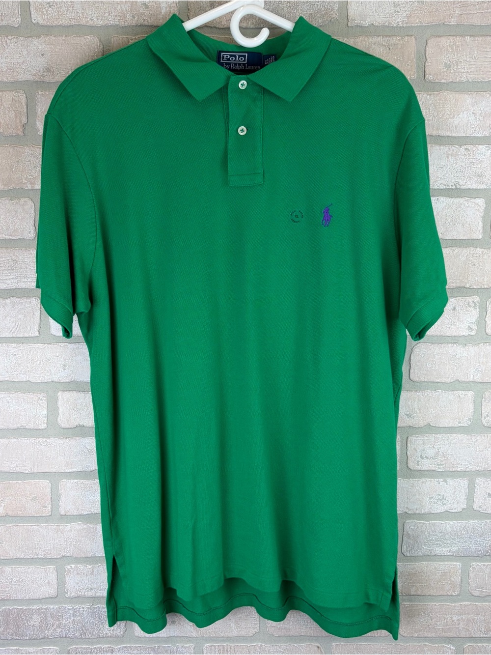 Polo by Ralph Lauren Green Classic Mesh Polo Shirt Men’s XL